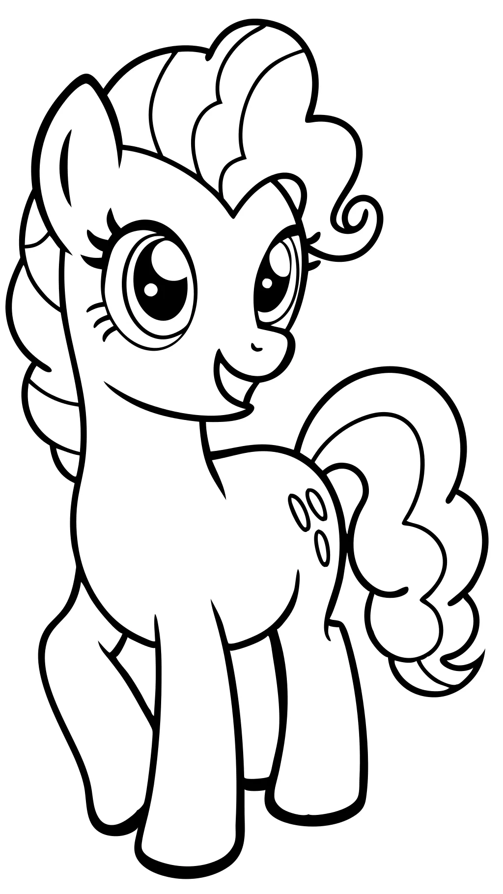 coloriages de Pinkie Pie